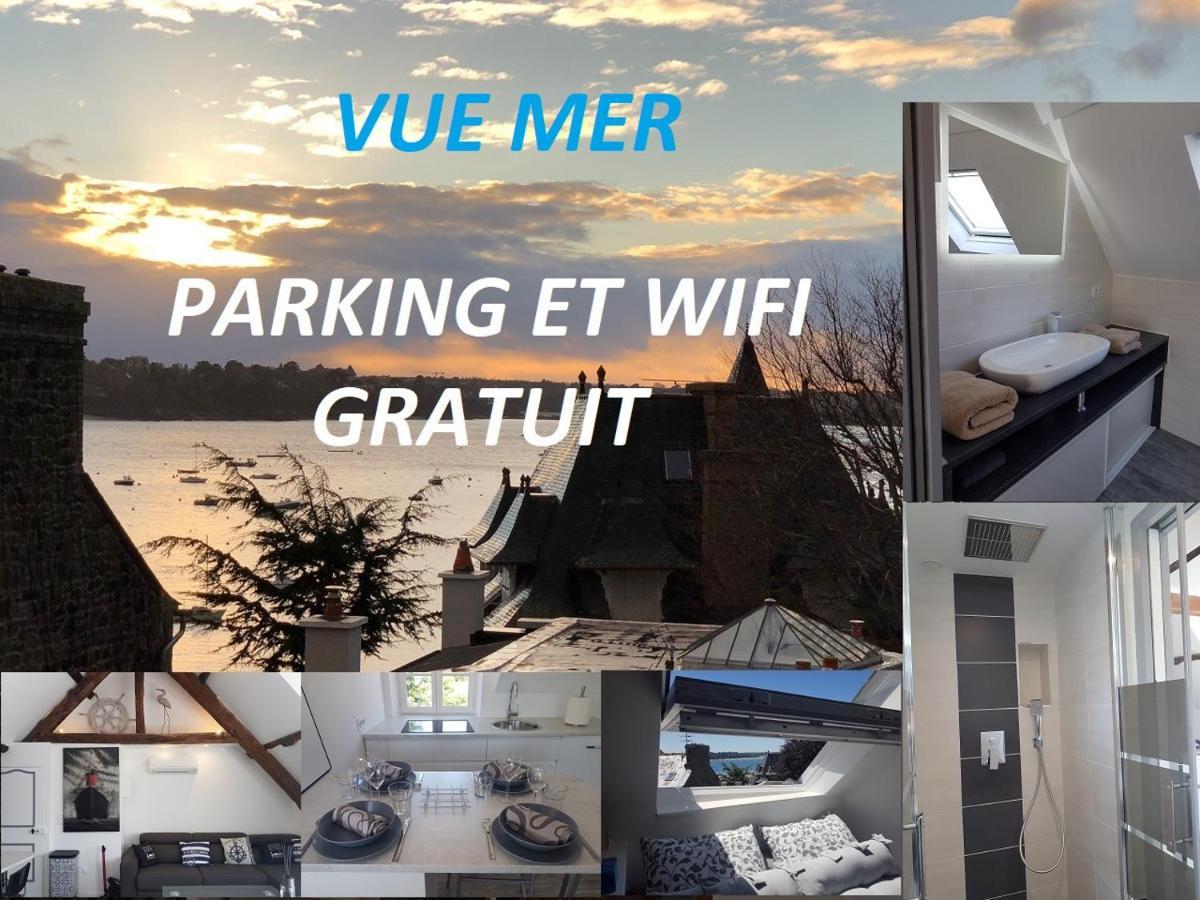 Logement Entier Saint Malo Vue Mer, Proche Ferry, Commerces Et Plage Solidor 50 M Ngoại thất bức ảnh